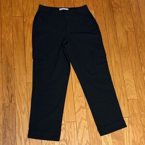 Women’s Black Chic Cargo Pants